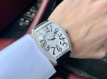 Franck Muller Cintree Curvex V45 Automatic Movement Cowhide Leather Strap 54*42mm Watch